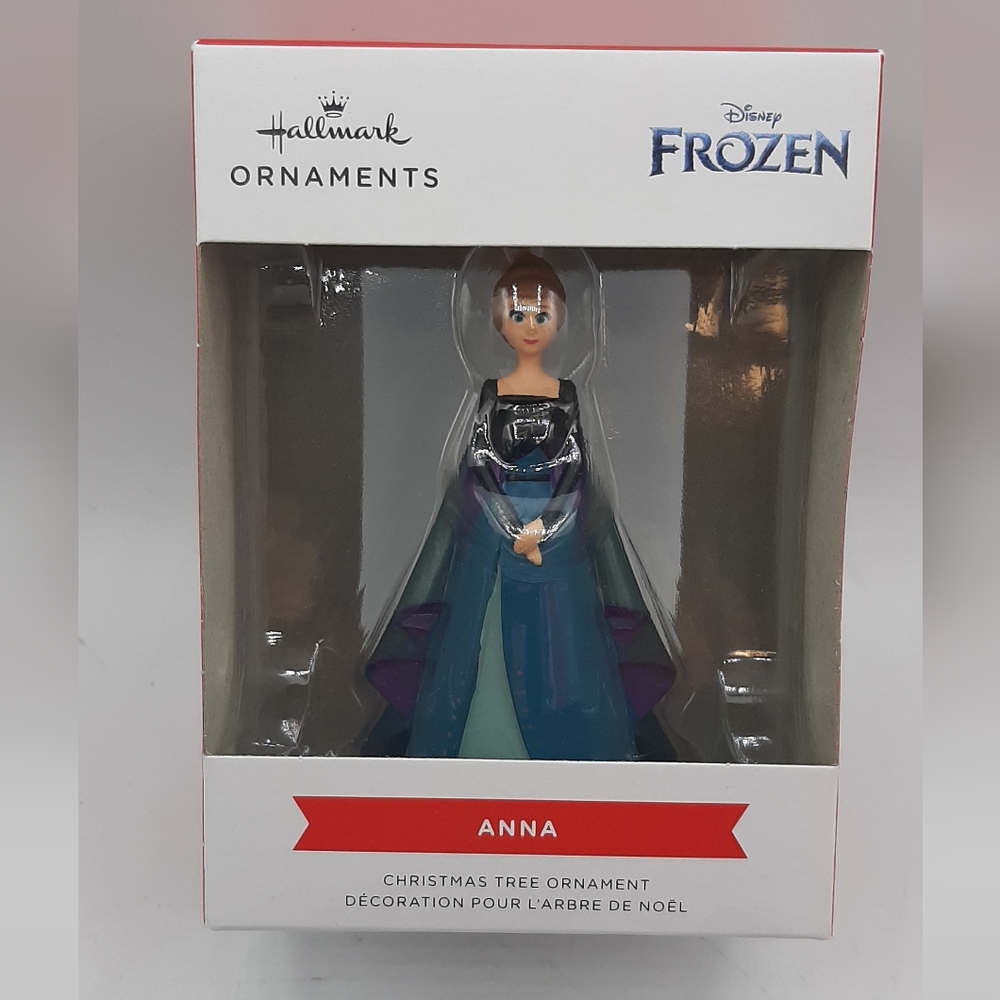 NEW 2021 Hallmark Keepsake Disney Frozen 2 Queen Anna Porcelain Ornament